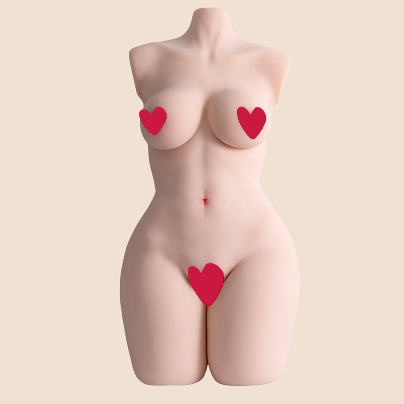 61.7lb Life Size Big Torso Sex Doll with Skeleton (Tifa)