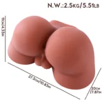 5.5LB Big Brown Ass Male Masturbator Sex Doll Ass Butt, Realistic Gay Ass Masturbator(Brock) - Image 11