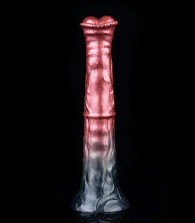 12in/30cm Horse Dildo Platinum Silicone Dragon Dildo Monster Dildo (Phoenix)