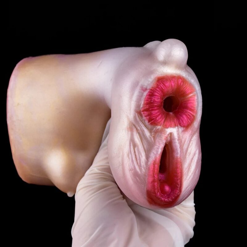 1.5lb Fantasy Cow Pussy Masturbator Male Stroker Animal Fantasy Toy (5)