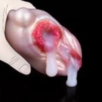 1.5lb Fantasy Cow Pussy Masturbator Male Stroker Animal Fantasy Toy (8)