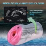 Dolphin Fantasy Pocket Pussy Anal Masturbator with Vibration (3)