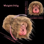 Furry Pocket Pussy Furry Sex Doll Realistic Pussy Animal Masturbator SIZE