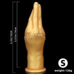 Realistic Anal Plug with Simulated Hand Giant Dildo S