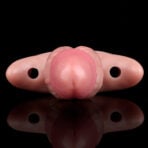 Realistic Anal Plug with vibrations Anal Plug Sex Toys Vibrator (1)