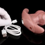 Realistic Anal Plug with vibrations Anal Plug Sex Toys Vibrator chager