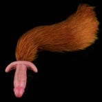 Realistic Anal Plug with vibrations Anal Plugs with Tails (6)