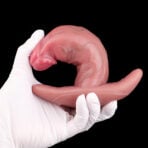 Realistic Anal Plug with vibrations Anal Plugs with Tails (8)