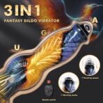Remote Control Thrusting Monster Dildo Fantasy Vibrating Dildo (2)