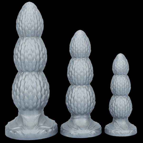 Silicone 3 Beads Anal Beads Anal Plug Butt Plug Knot Dildo (23)