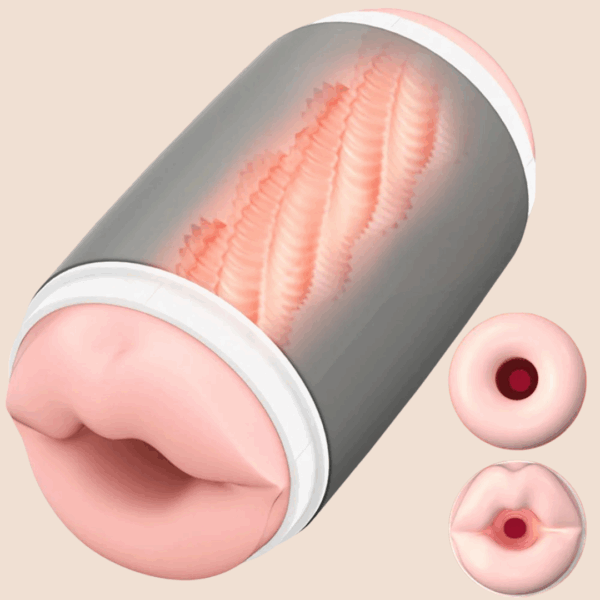 Dual Head Male Stroker Anal Onahole