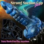 Thrusting Vibrating Heating Huge Dildo with Suction Cup (6)
