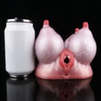 Cow Tits Pocket Pussy Sucking Breast Stroker Nipple Onahole (5)