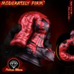 Horse Dick Dildo Red Giant Dildo Anal Knot Dildo (3)