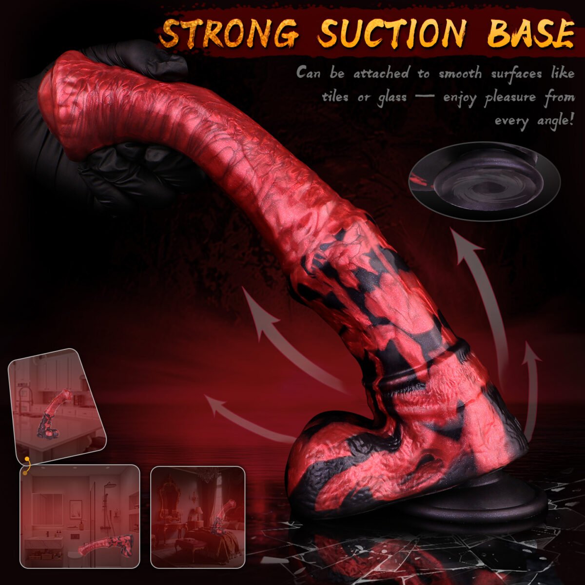 Big Anal Horse Dildo Animal Horse Cock Sheath - (1)