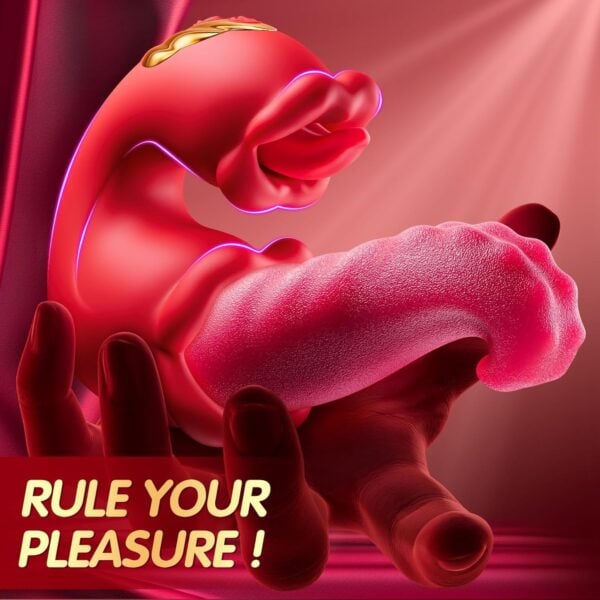 Realistic Tongue Vibrator for Women–10 Licking Clitoral & Swing Vibration Modes best clitoral vibrator