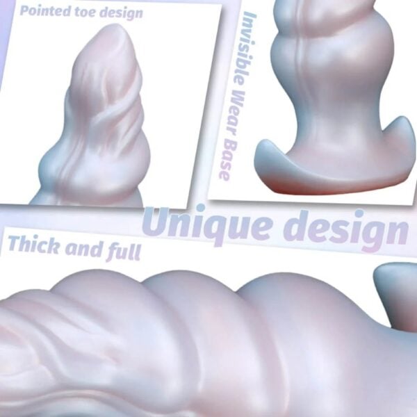 Silicone Butt Plug Anal Dildo with Anchor Base (1)
