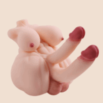 Futa Sex Doll with Two Dicks Shemale Sex Doll Transsexual Toys (2)