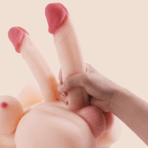 Futa Sex Doll with Two Dicks Shemale Sex Doll Transsexual Toys (3)