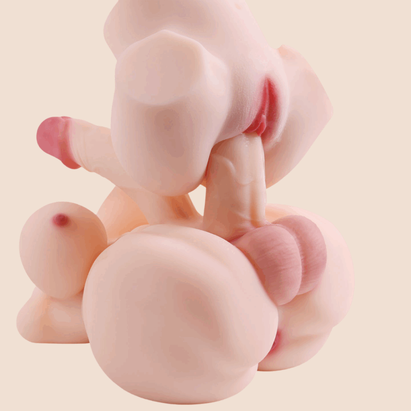 Futa Sex Doll with Two Dicks Shemale Sex Doll Transsexual Toys (9)