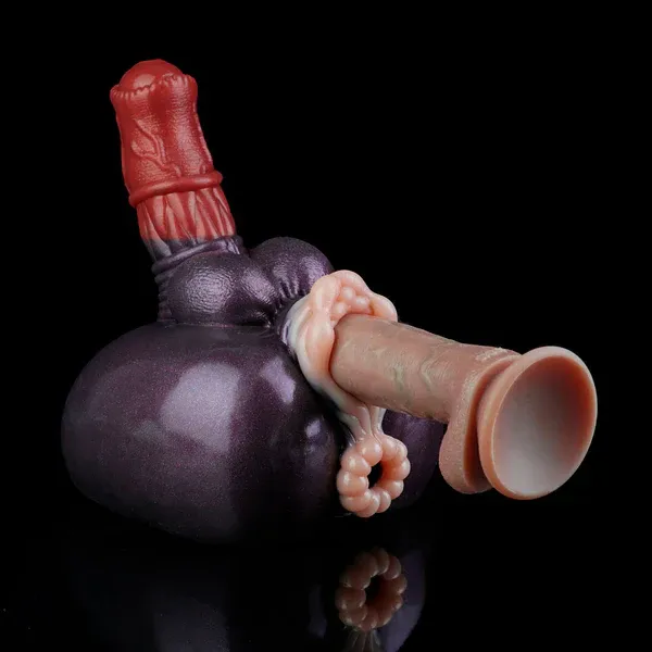 Horse Futa Sex Torso Horse Dildo Pussy Dual (2)