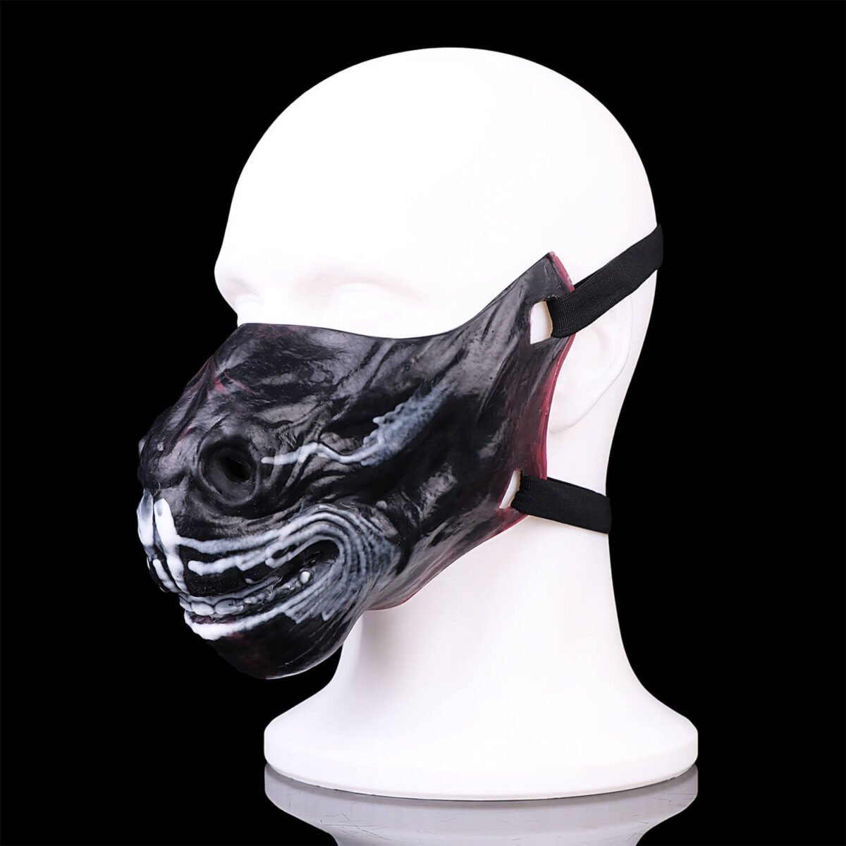 Silicone Halloween Mask of Horse Faces BDSM Mask (11)