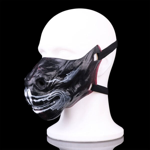Silicone Halloween Mask of Horse Faces BDSM Mask (11)