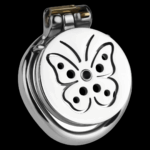 Butterfly Flat Sissy Chastity Cage (1)