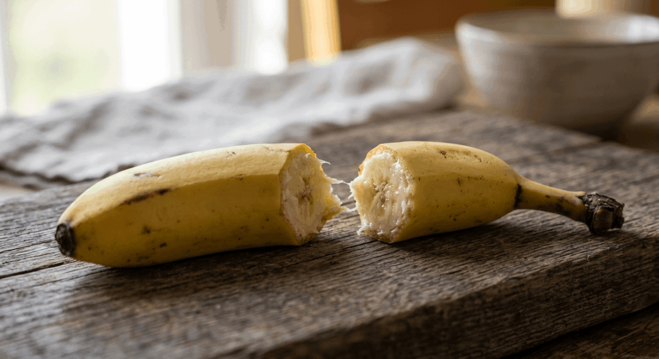 A Broken Banana
