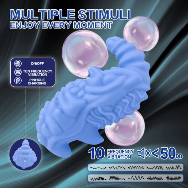 Cute Monster Bullet Vibrator, Anal Vibrator, Sex Toys Couples, Grinder (2)