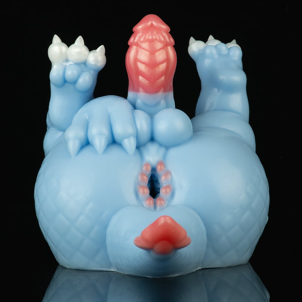 3.3lb Dragon Hentai Futa Sex Doll Torso & Animal Pussies