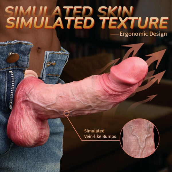 Most Realistic Dildo Huge Realistic Dildo (10)