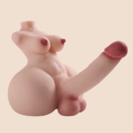 Flat Chest Futa Sex Doll Torso Most Realistic Sex Doll (3)