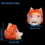 Horse Blowjob Toy Fantasy Animal Masturbator size