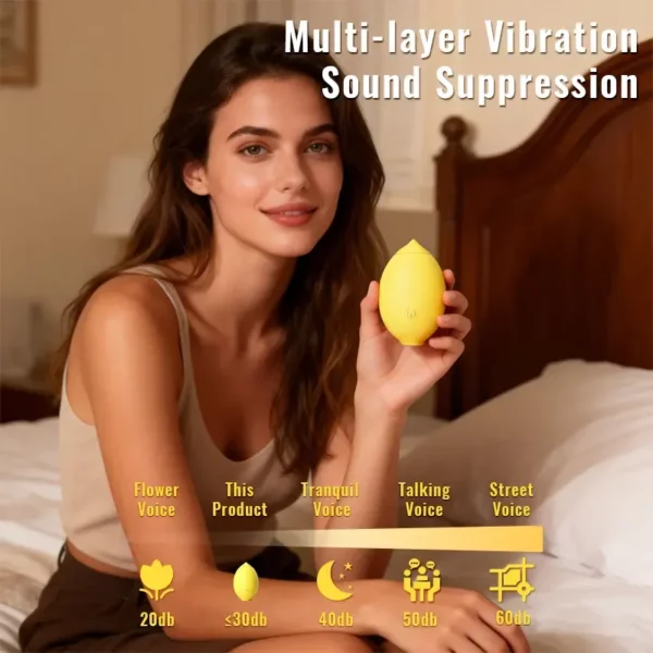 Silent Lemon Sex Toy Clitoral Vibrator