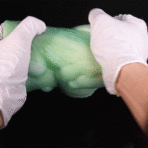 Alien Fantasy Silicone Fake Vagina Double Pocket Pussy Male Masturbator gif