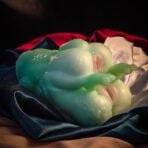 Alien Fantasy Silicone Fake Vagina Double Pocket Pussy Male Masturbator