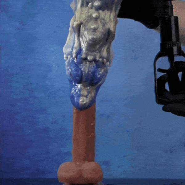 Fantasy Dolphin Silicone Pocket Pussy Pump-Blow Job Simulator9