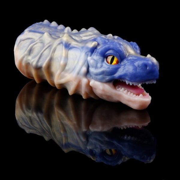 Fantasy Dolphin Silicone Pocket Pussy Pump-Blow Job Simulator11