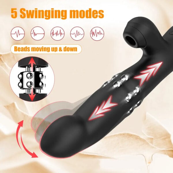 Climax Thrills Vibrating Dildo Thrusting Dildo1
