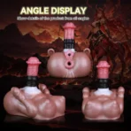 Futa Sex Doll with a Horse's Penis 3-In-1 Sex Torso Different perspectives