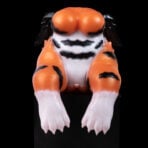 Tiger Animals Pussy Doll Fantsy Silicone Pussy Toy (2)