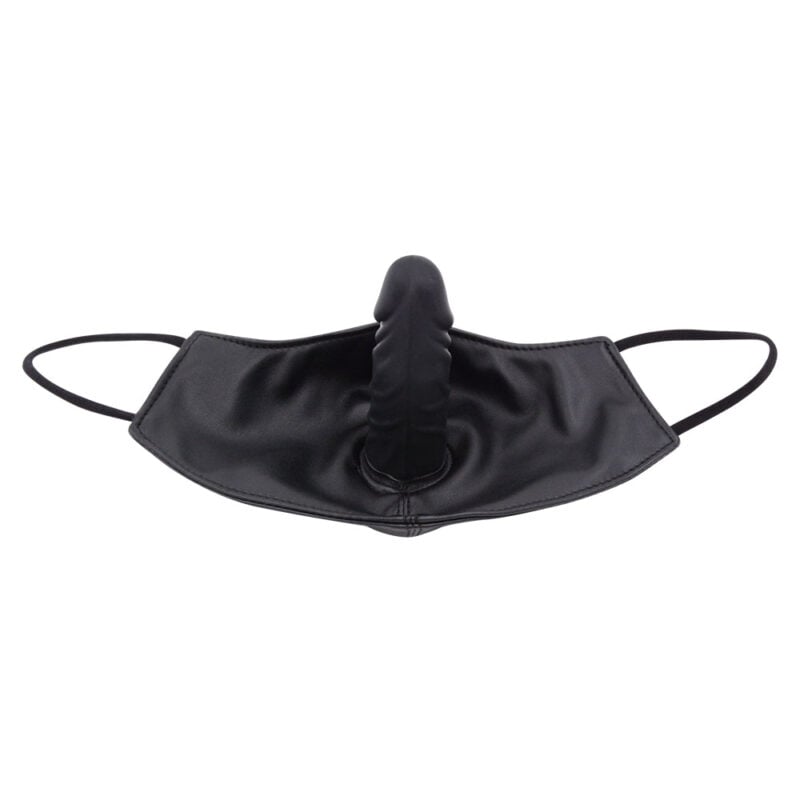 Dildo Gag Discreet Face Mask BDSM Mouth Gag Silicone Bondage