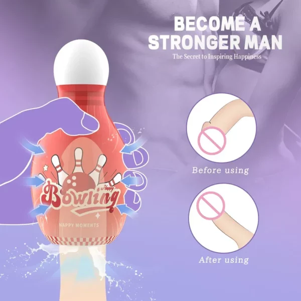 Bowling Theme Egg Masturbator