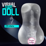 Clear Pocket Pussy Transparent Male Sex Toy Clear Masterbator