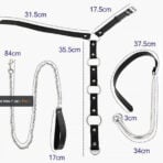 Futadoll Leather Bdsm Bondage Hentais with Anal Hook - Image 5