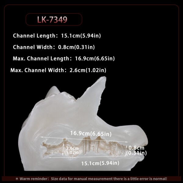 Cute Unicorn​ Horse Head Pocket Pussy channel size