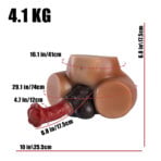 Futa Cow Sex Doll Torso Furry Pocket Pussy - Image 10