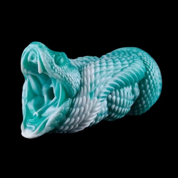 Green Snake Pocket Pussy Scale Texture Furry Fleshlight