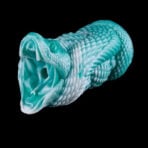 Green Snake Pocket Pussy Scale Texture Furry Fleshlight - Image 2